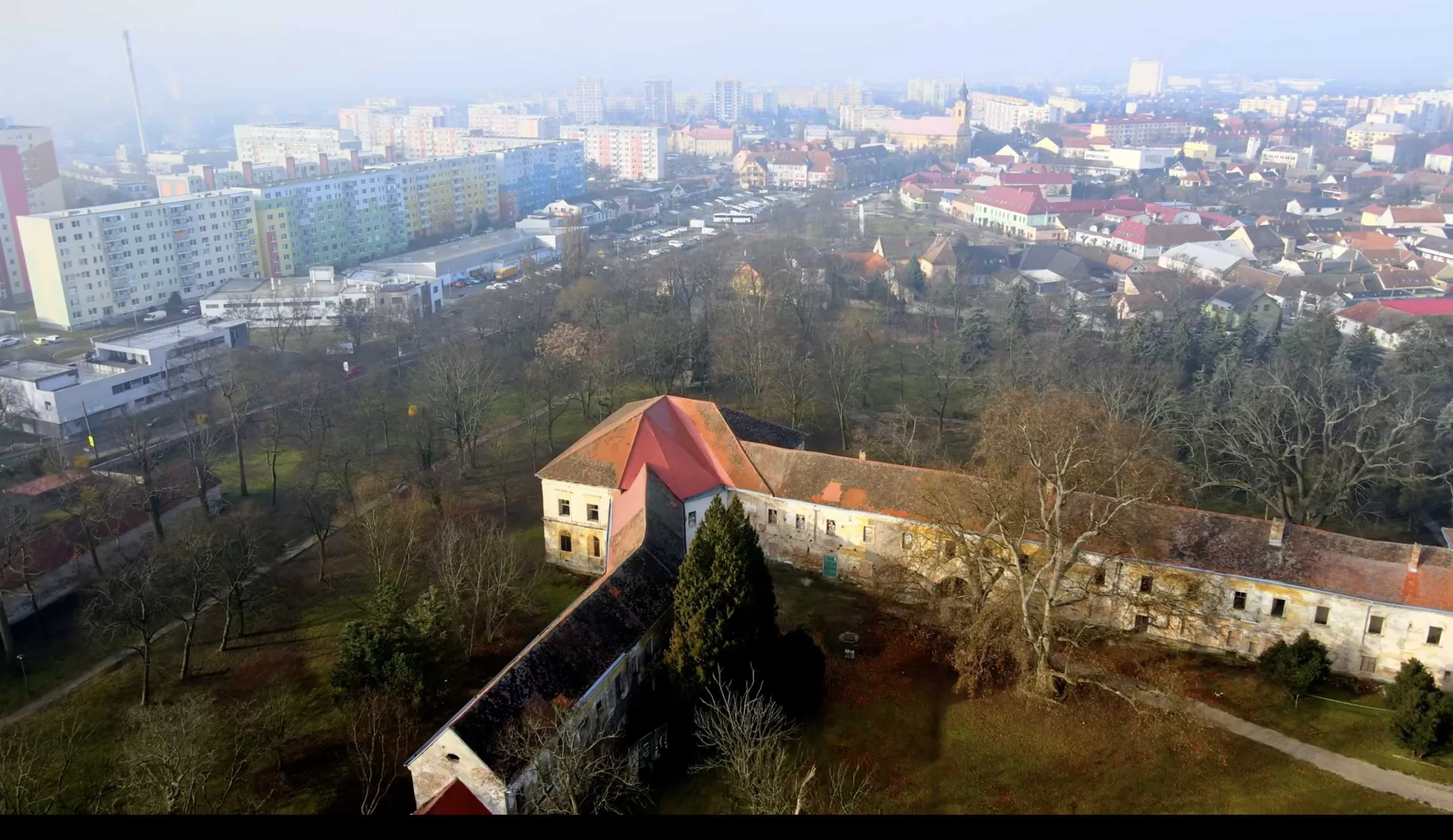 Mesto Sereď promo video z dronu.